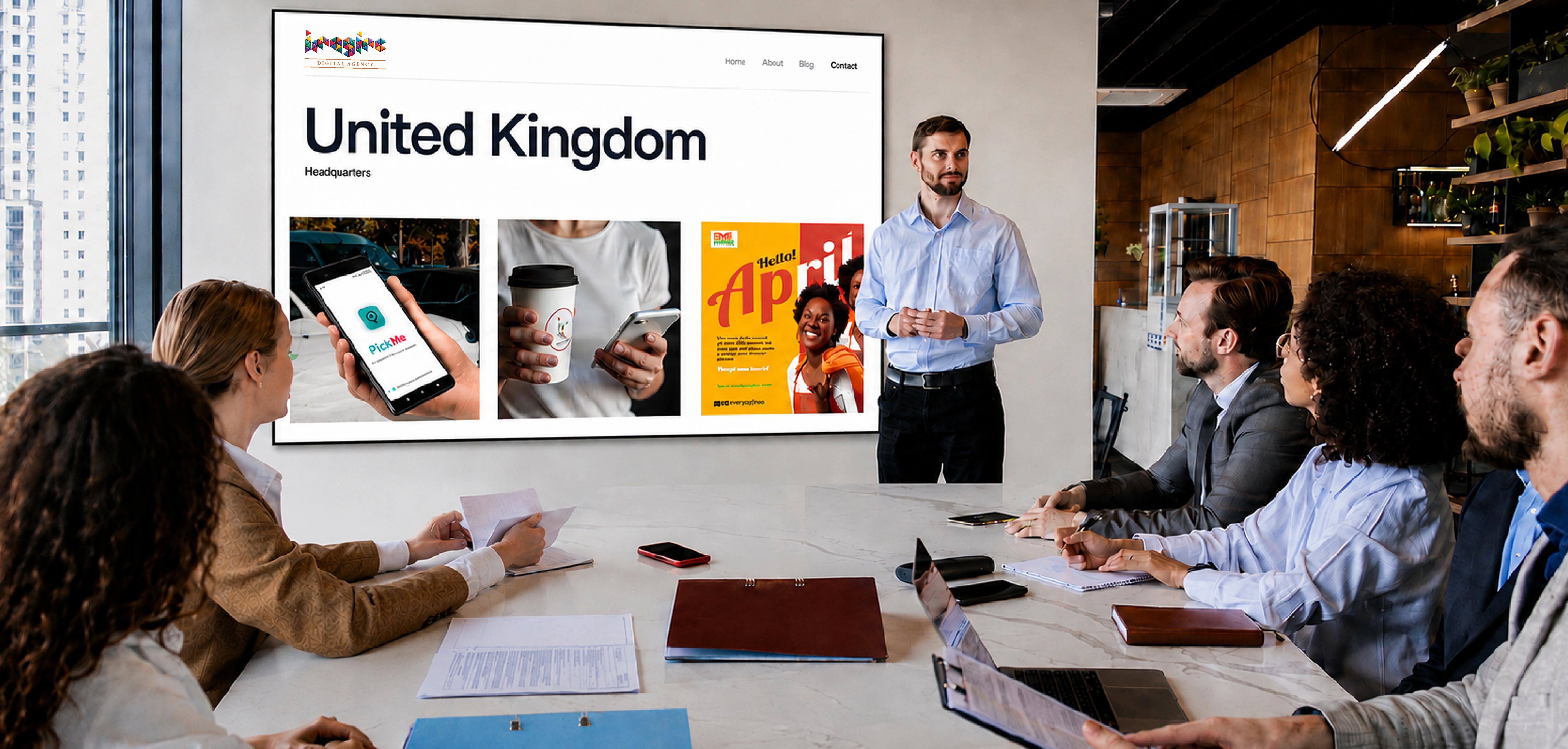 Imagine Digital Agency About Us banner