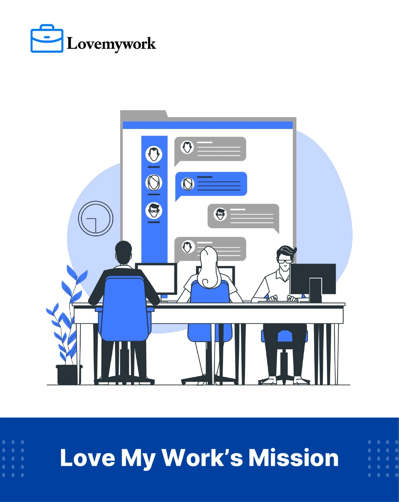 Recruitment platform website and branding for Love My Work