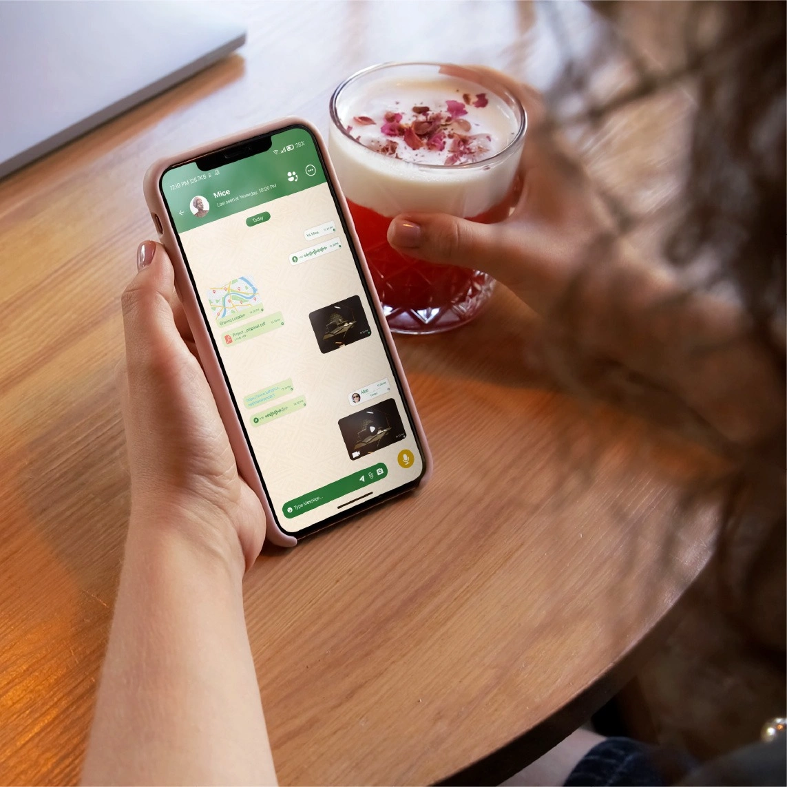 Mobile app UI and UX design project for ZuluApp