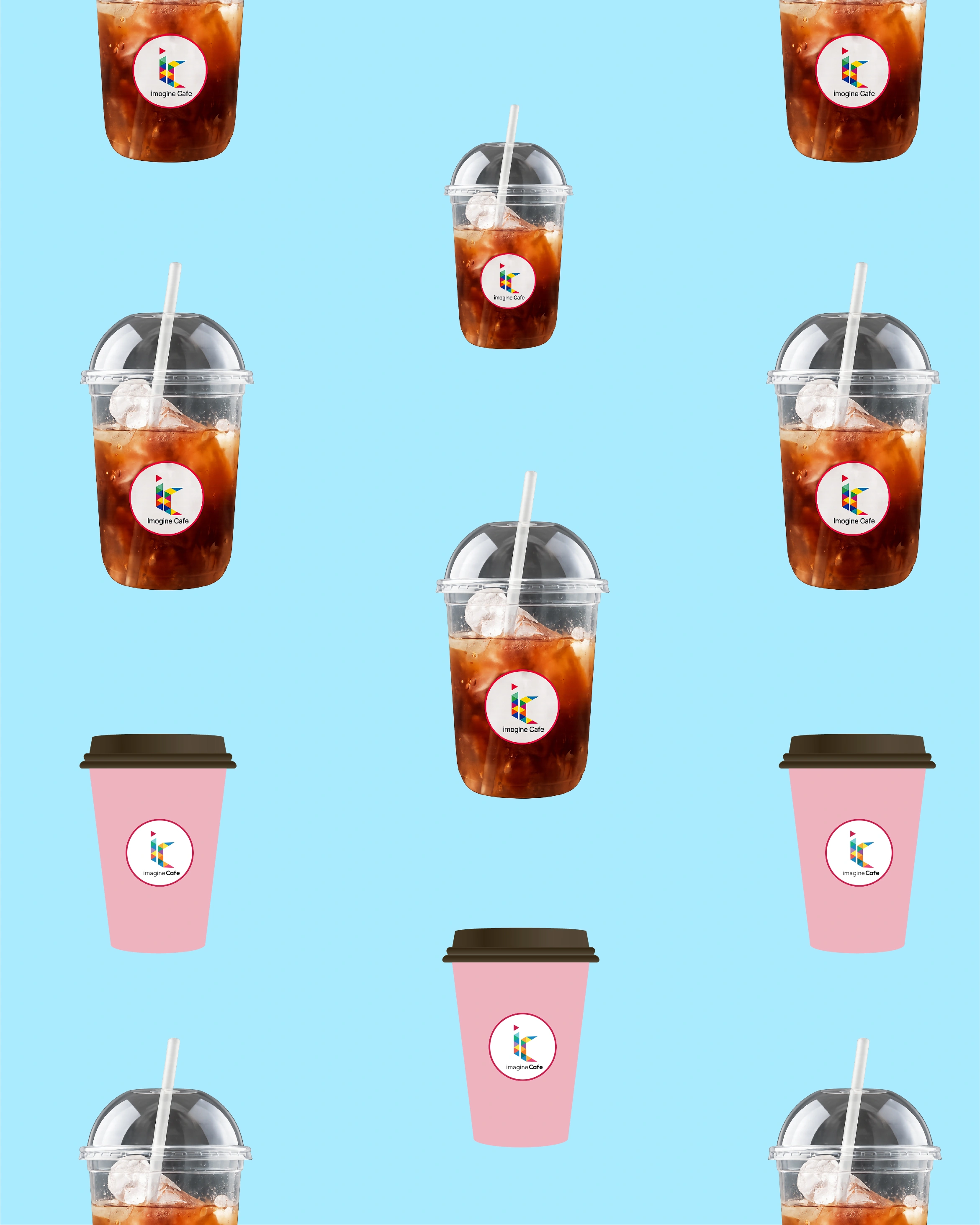 Cafe branding, marketing and website project for Imagine Cafe
